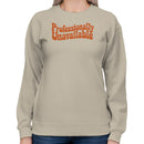 Professionally Unavailable Retro Women's Sweatshirt