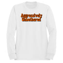 Aggressively Unbothered Retro Quote Women's Sweatshirt