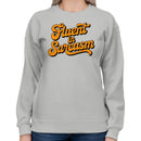 Fluent in Sarcasm Retro Lettering Women's Sweatshirt