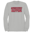 Aggressively Napping Funny Quote Women's Sweatshirt