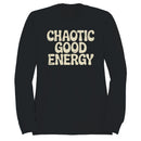 Chaotic Good Energy Retro Quote Women's Sweatshirt