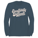Difficult Motivational Quote Women's Sweatshirt