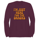 I'm Just Here for the Snacks Quote Women's Sweatshirt