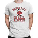 Nurse Life On Call Always Red Cross Men's T-shirt