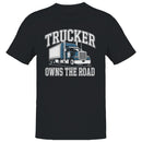 Trucker Owns the Road Men's T-shirt
