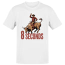 8 Seconds Bull Riding Men's T-shirt