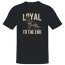 Loyal To The End Dog Men's T-shirt