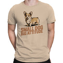 Small Dog Big Attitude Men's T-shirt