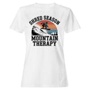 Shred Season Mountain Therapy Women's T-shirt