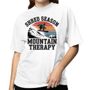 Shred Season Mountain Therapy Women's T-shirt