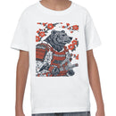 Samurai Bear Blossom Warrior Art Youth's T-shirt