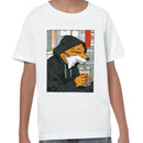 Urban Fox Hoodie Drinking Soda Youth's T-shirt