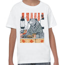 Ramen Bear Japanese Food Stall Youth T-shirt