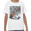 Sleeping Panda Under Cherry Blossoms Youth T-shirt