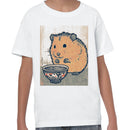 Ukiyo-e Hamster Ramen Bowl Youth's T-shirt