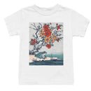Japanese Frog & Plum Blossom Art Youth's T-shirt