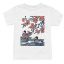 Cherry Blossoms and Ducks Vintage Art Youth T-shirt