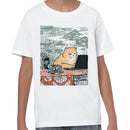 Retro Working Cat Youth's T-shirt