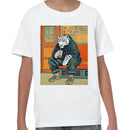 Urban Leopard Bubble Tea Vibes Youth T-shirt