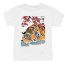 Resting Tiger & Cherry Blossoms Youth T-shirt