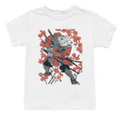 Samurai Panther Warrior Among Blossoms Youth T-shirt