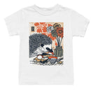 Hedgehog with Flowers and Sushi Art Youth's T-shirt