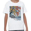 Capybara Under Cherry Blossom Tree Youth T-shirt