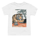 Tiger Writer Coffee & Laptop Youth T-shirt