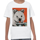 Quokka Eating Ramen Retro Art Youth T-shirt
