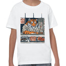 Sushi Shop Tiger Art Illustration Youth's T-shirt