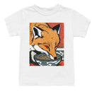 Kitsune Fox Eating Ramen Vintage Art Youth T-shirt