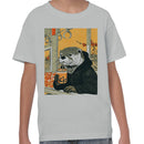 Otter Riding Subway Bubble Tea Youth's T-shirt