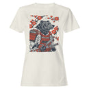 Samurai Bear Blossom Warrior Art Women's T-shirt