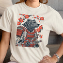 Samurai Bear Blossom Warrior Art Women's T-shirt