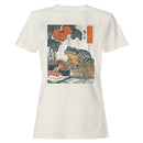 Frog Sushi Japanese Flower Art Women's T-shirt