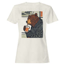 Retro Bear Iced Coffee Art Women's T-shirt