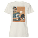 Ukiyo-e Frog on Laptop Women's T-shirt