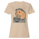Ukiyo-e Hamster Ramen Bowl Women's T-shirt
