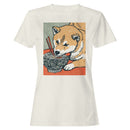 Shiba Inu Ramen Bowl Art Women's T-shirt