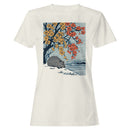 Capybara Under Cherry Blossom Tree Women's T-shirt