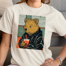 Quokka in Hoodie Drinking Bubble Tea Women's T-shirt