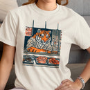 Sushi Shop Tiger Art Illustration Women's T-shirt