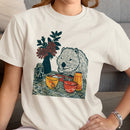 Wombat Brunch Floral Print Women's T-shirt