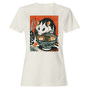 Ukiyo-e Rat Enjoying Ramen Art Women's T-shirt