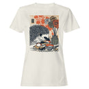Hedgehog with Flowers & Sushi Art Women's T-shirt