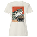 Retro Frog Ramen Noodles Women's T-shirt