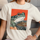 Retro Frog Ramen Noodles Women's T-shirt