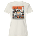 Frog Diner Feast Japanese Vintage Art Women's T-shirt