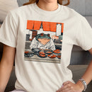 Frog Diner Feast Japanese Vintage Art Women's T-shirt