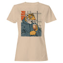 Tiger Hoodie Bubble Tea Women's T-shirt